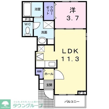 ジュネス ヴィラの物件間取画像